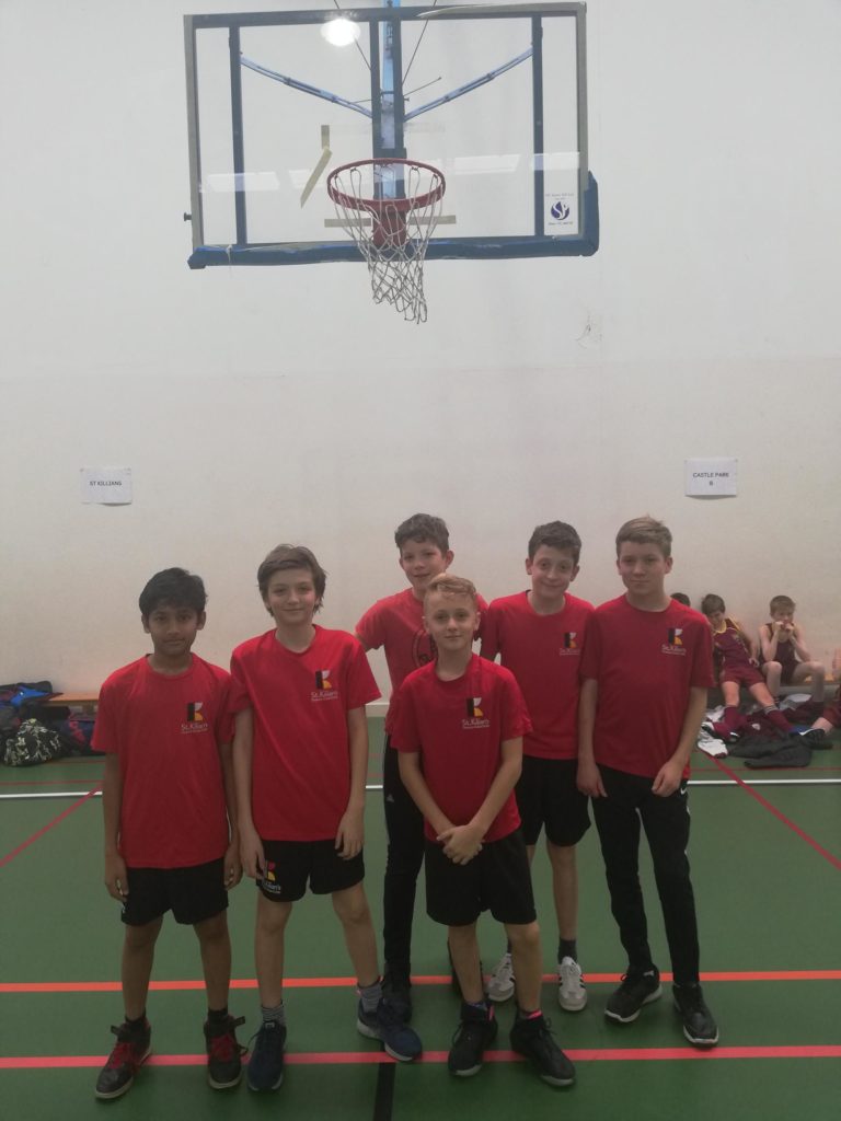 Primary boys' basketball team