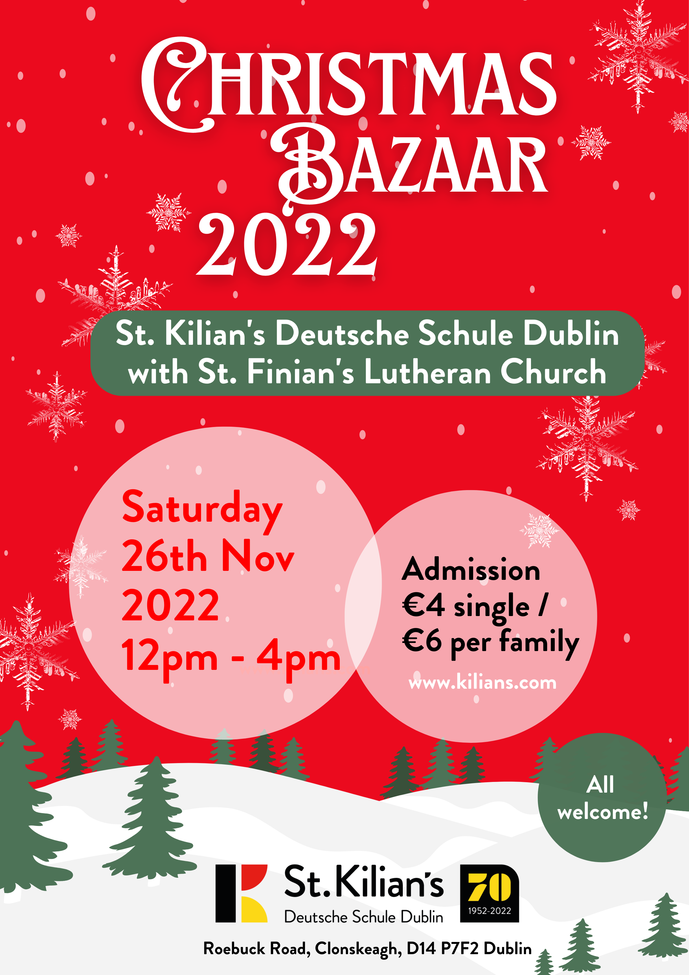 Christmas Bazaar 2022 St. Kilian's German School, Dublin