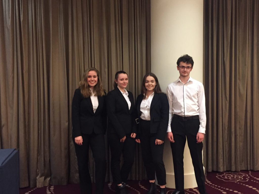 St. Kilian's Concern debating team