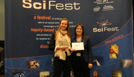 Preisgewinnerin beim SciFest 2018