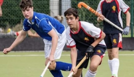 Ben McTiernan on U16 Leinster hockey team