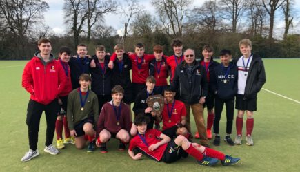 Junior boys win Junior B League March 2019