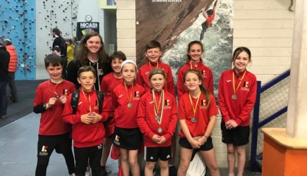 Great results in Irish Schools’ Climbing Competition