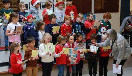 Retirement Assembly for Mrs Finnegan