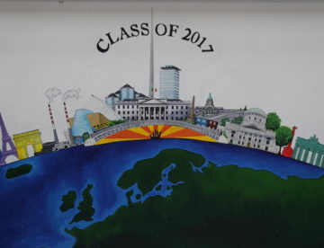 Wandbilder der 12. Klasse