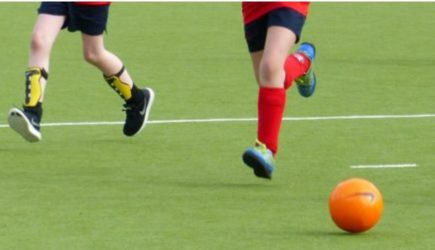 St. Kilian’s Secondary School boys are back on the soccer pitches