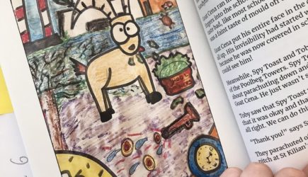 Story Seeds – 4B receives their first published book