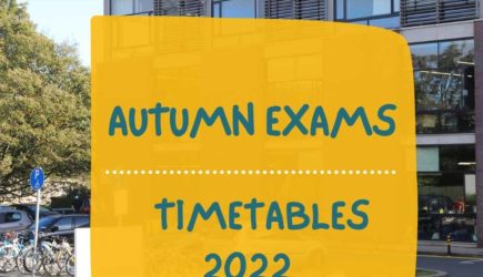 Autumn Exams Timetables 2022