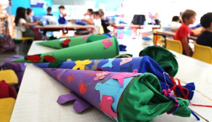 Welcome to our 1st Class pupils – 1st Day of School