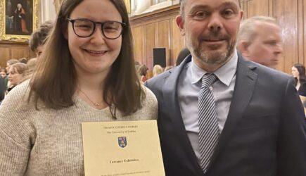 Trinity College Entrance Exhibition Awards 2023