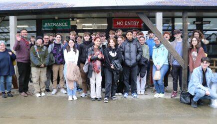 A group of students & teachers from Paderborn visit St. Kilian’s