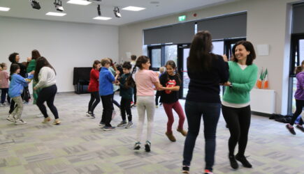 4th Class Irish Dancing Workshops with parents