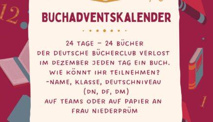 Buchadventskalender 2023 – 24 Tage – 24 Bücher!