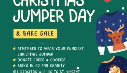 Christmas Jumper Day fundraiser 2023