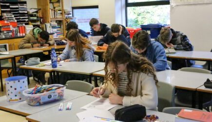 14 St. Kilian’s Schüler:innen nehmen erfolgreich an der ersten Runde der All-Ireland Linguistics Olympiad (AILO) 2024 teil