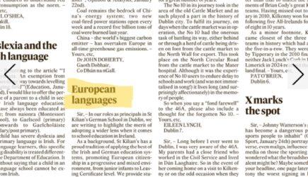 St. Kilian’s approach to education – our letter published in the Irish Times