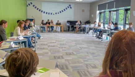 8th Class students experience Model European Council