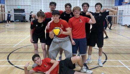 St. Kilian’s U19 Boys team’s impressive performance in the first round of the Volleyball B Division