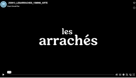 Short film titled Les Arrachés (The Left Behind) by former St. Kilian’s student Charlotte Bienenfeld