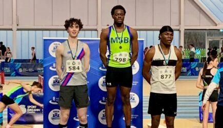 Athletics Success at the Dublin Indoor Championships
