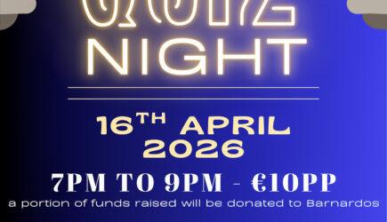 6th Year Debs Fundraiser Spring Table Quiz