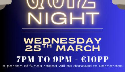 6th Year Debs Fundraiser Spring Table Quiz