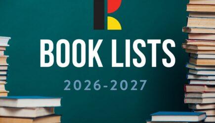 Book Lists for School Year 2026/27